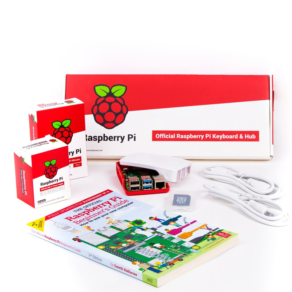Official Raspberry Pi 4 Desktop Kit - UK | SB Components