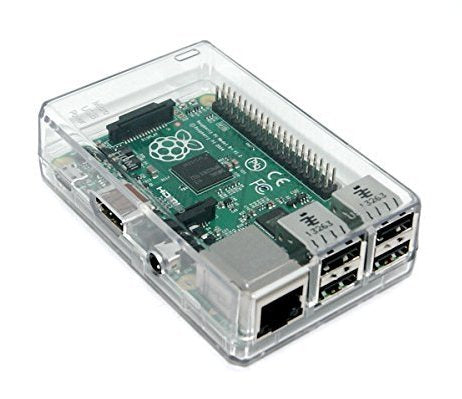  sb components Raspberry Pi 3 Model B+ Transparent Case - Access  to All Ports : Electronics