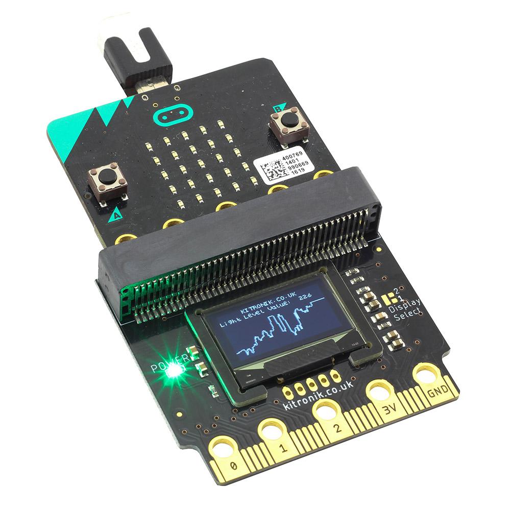 Kitronik :VIEW Graphics 128 OLED Display for BBC micro:bit