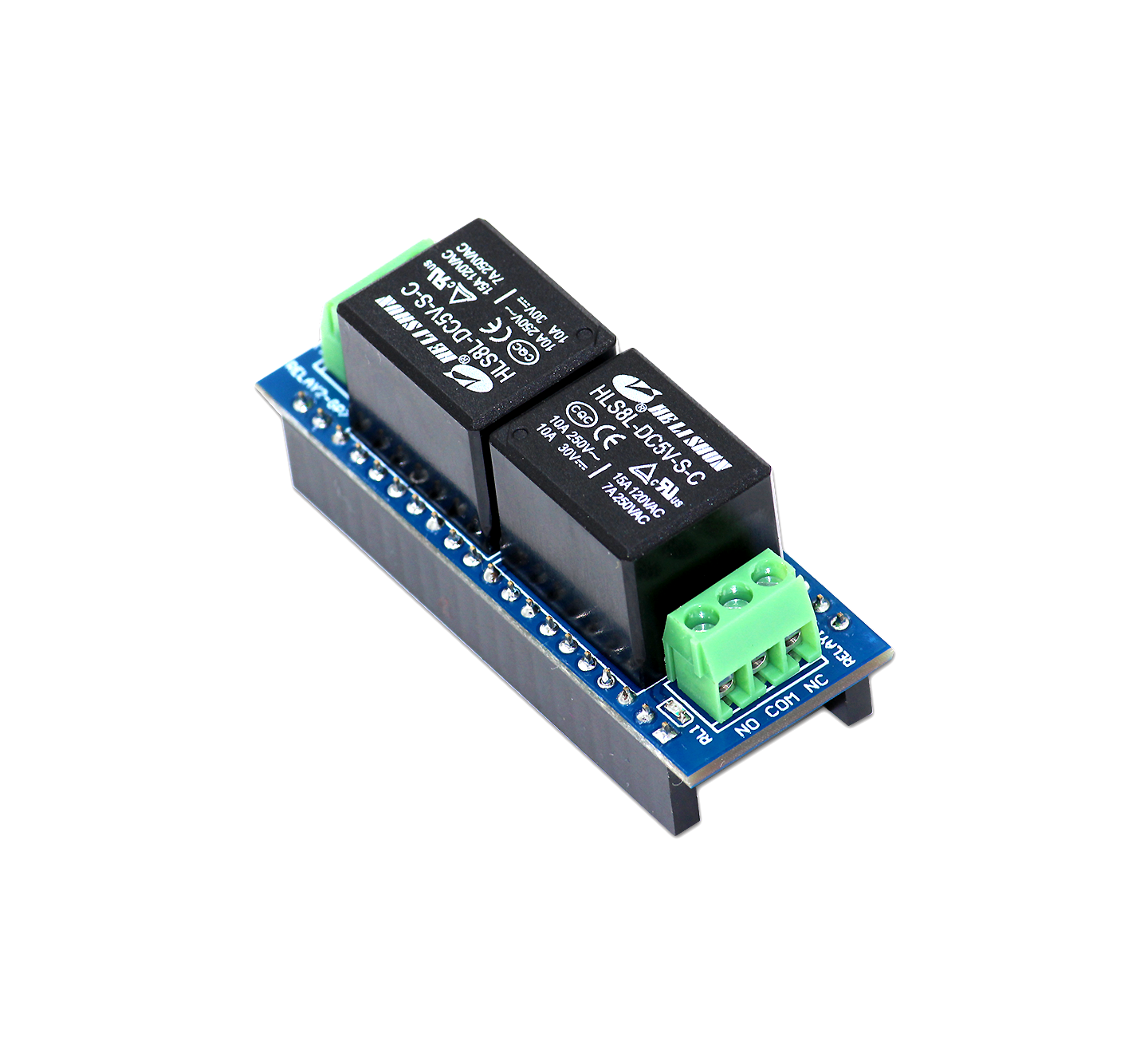 Pico Dual Channel Relay HAT