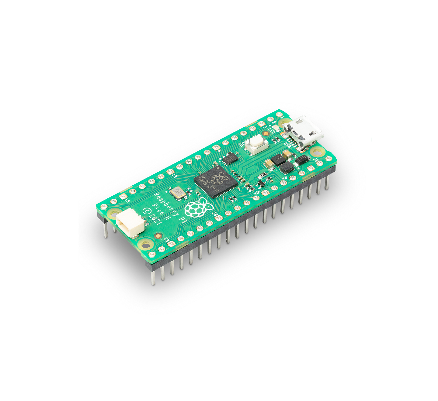 Raspberry Pi Pico H  Raspberry Pi Official with Soldered Header – SB  Components Ltd