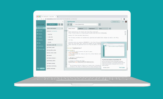 Arduino Cloud Editor Brings Seamless Workflow to Your Browser