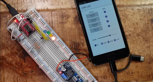 Reusing an Old Android Phone for GPIO Control with External USB Devices