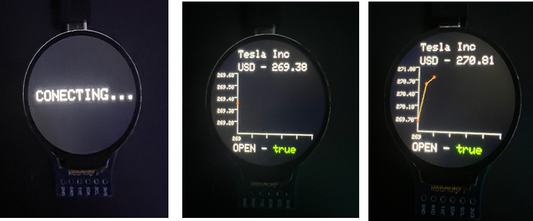 Transform RoundyFi into a Live Tesla Stock Monitoring Device