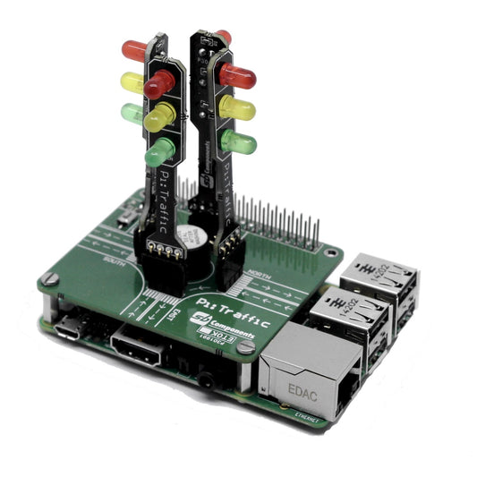 PiTraffic Light Shield for Raspberry Pi 3