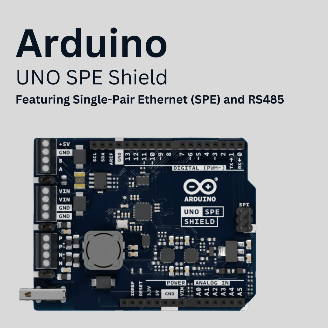 Arduino UNO R4 Family Gets a Boost with the New UNO SPE Shield