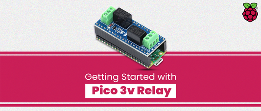 Getting started with Pico 3V Relay HAT for Raspberry Pi Pico