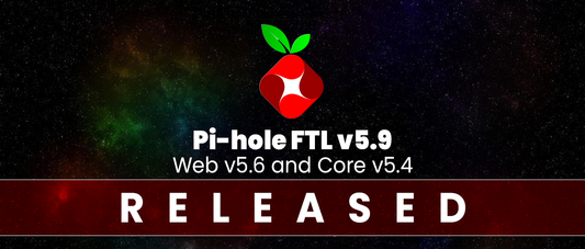 Pi-hole FTL v5.9, Web v5.6 and Core v5.4 released