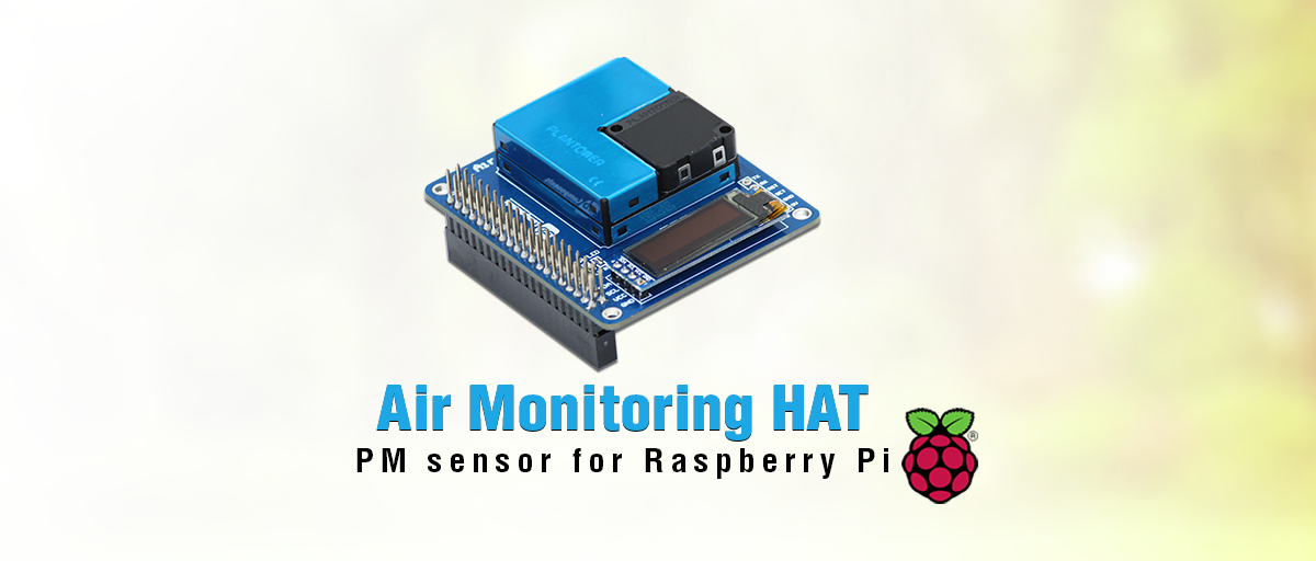 Air Monitoring HAT - Real-Time PM sensor for Raspberry Pi