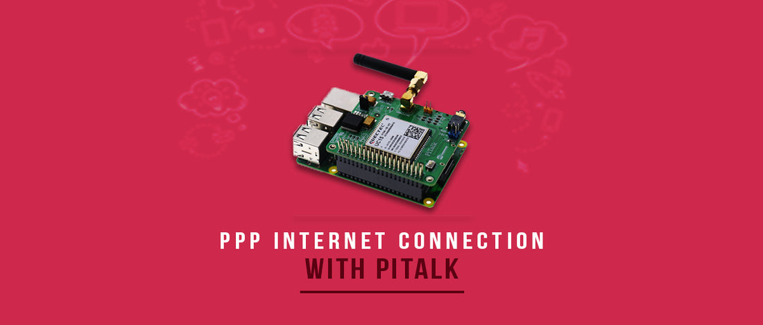 Make a PPP Internet Connection using PiTalk