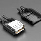 USB DIY Connector Shell - Type A Socket