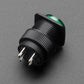 16mm Illuminated Pushbutton - Green Momentary