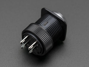 16mm Illuminated Pushbutton - White Momentary