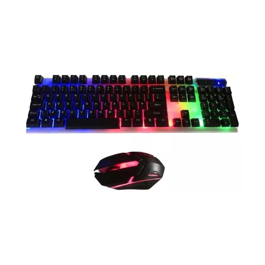LED Backlit RGB Gaming Keyboard and Mouse Set