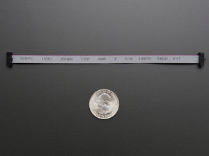 10-pin 2x5 Socket-Socket 1.27mm IDC (SWD) Cable - 150mm long