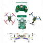 PiWings All-in-One Kit based on Raspberry Pi Pico Controller Board, Tri, Quad, and Hex Drones for STEM/STE(A)M Education