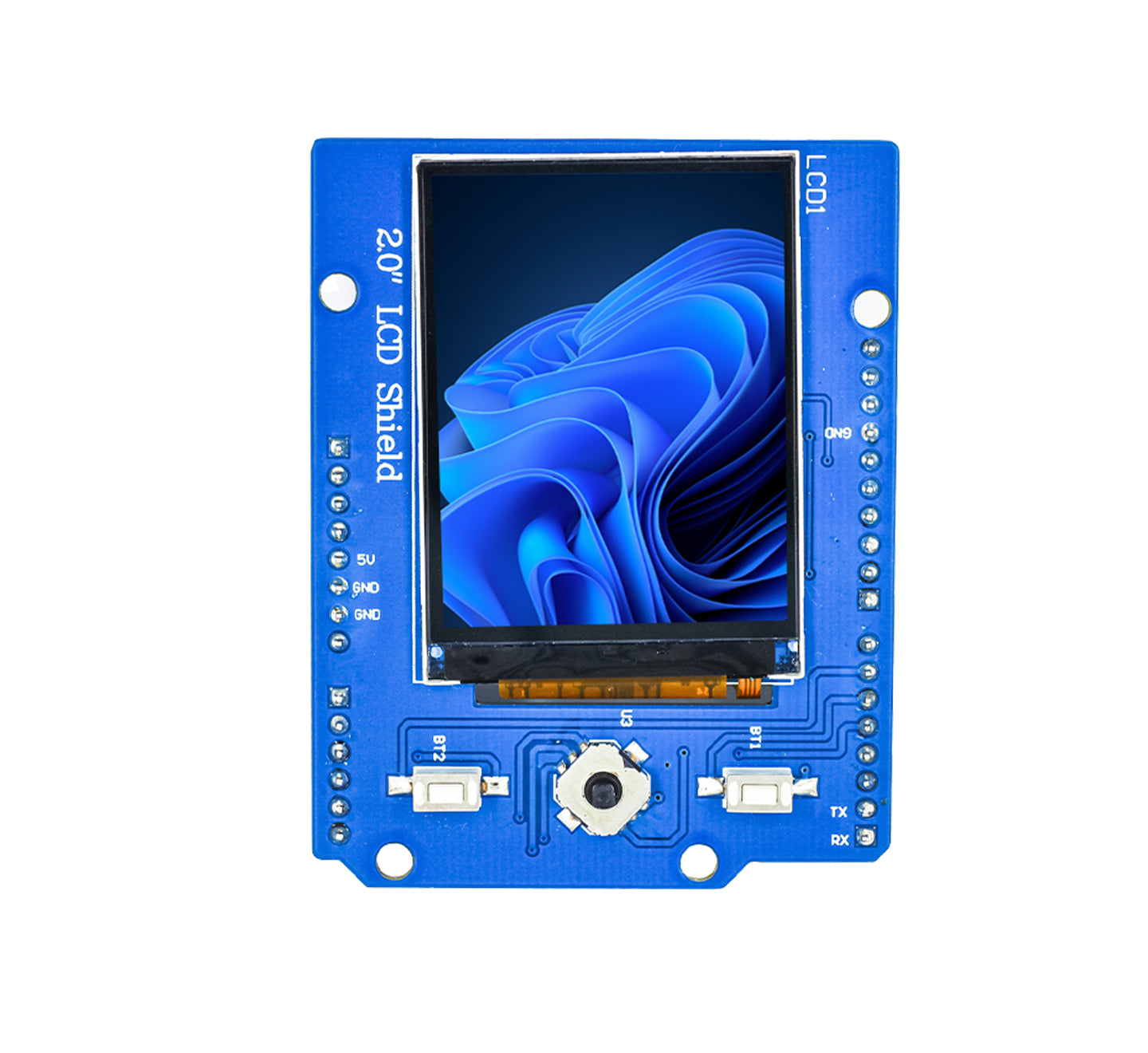 Ardi Display Shield for Arduino Uno | Display HAT - SB Components