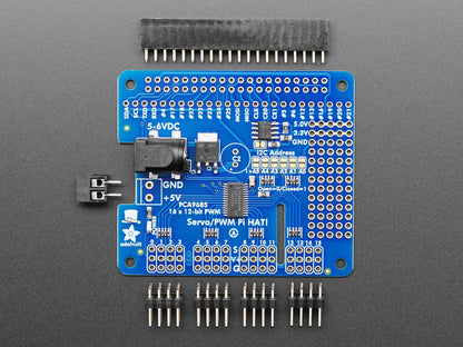 Adafruit 16-Channel PWM / Servo HAT for Raspberry Pi - Mini Kit