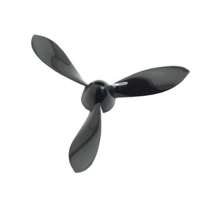 115mm Black Three Blade Propeller
