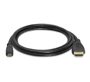 Micro HDMI to HDMI Cable for Raspberry Pi 4 (2mt)