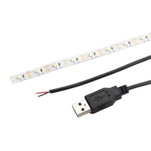 USB Cables and LED Strip Light Kit of 50
