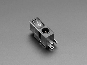 2.1mm DC Power Jack with Rocker Switch