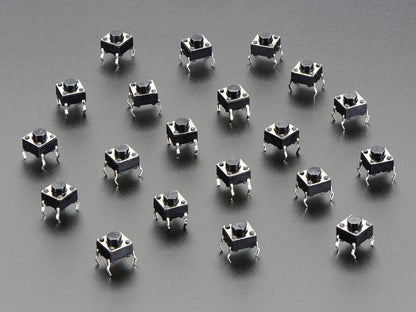 Tactile Button Switch (6mm) - 20 Pack