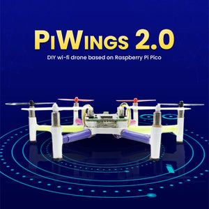 PiWings (Hex) Hexacopter - Educational Drone with Raspberry Pi Pico