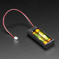 2 x AAA Battery Holder with On/Off Switch & JST PH Connector