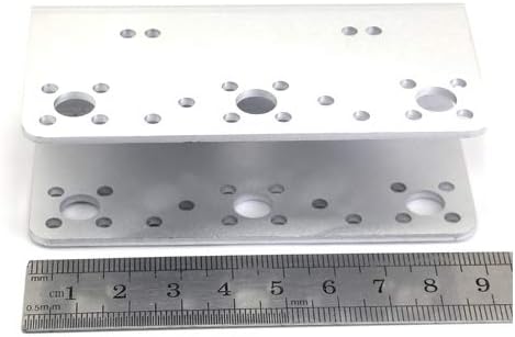 Aluminum Main U-shape Bracket for linking robot leg parts