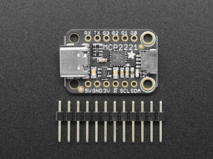 Adafruit MCP2221A Breakout - General Purpose USB to GPIO ADC I2C - Stemma QT / Qwiic