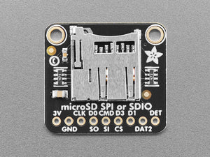 Adafruit Micro SD SPI or SDIO Card Breakout Board - 3V ONLY!