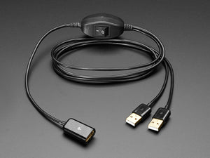 USB Host Switching Cable - Mini Mechanical KVM