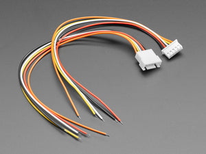 2.5mm Pitch 5-pin Cable Matching Pair - JST XH Compatible