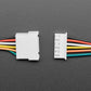 2.5mm Pitch 6-pin Cable Matching Pair - JST XH Compatible