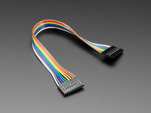 2.54mm 0.1" Pitch 9-pin Jumper Cable - 20cm Long