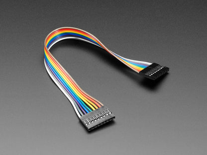 2.54mm 0.1" Pitch 9-pin Jumper Cable - 20cm Long