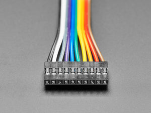 2.54mm 0.1" Pitch 10-pin Jumper Cable - 20cm Long