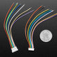 1.25mm Pitch 8-pin Cable Matching Pair - 10 cm Long - Molex PicoBlade Compatible