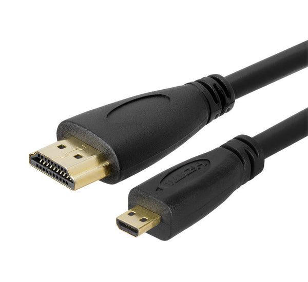 Micro HDMI to HDMI Cable for Raspberry Pi 4 (2mt)