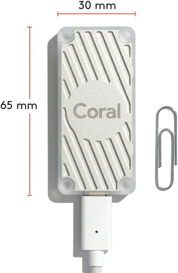 Google Coral USB Edge TPU ML Accelerator coprocessor for Raspberry Pi and  Other Embedded Single Board Computers