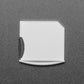 White Shortening microSD to SD Card Adapter