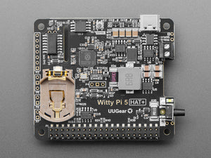 Witty Pi 5 HAT+ - RTC & Power Management for Raspberry Pi