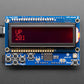 RGB LCD Shield Kit w/ 16x2 Character Display - Only 2 pins used! - NEGATIVE DISPLAY