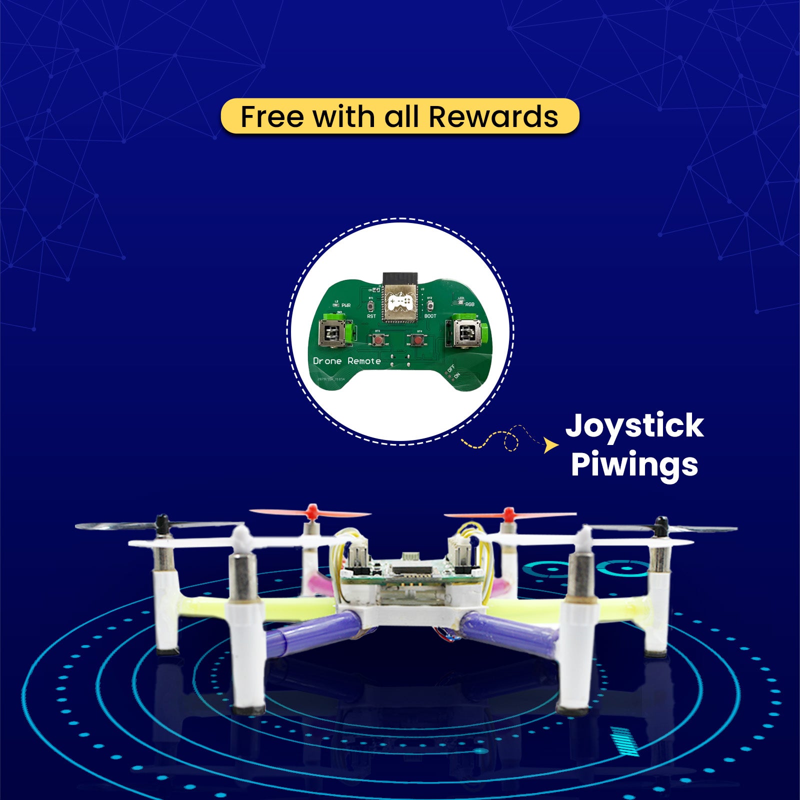 PiWings Hexacopter -Pico Powered Drone Kit