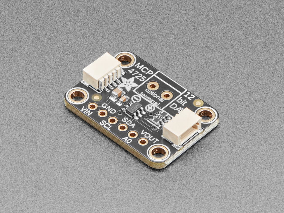 MCP4725 Breakout Board - 12-Bit DAC w/I2C Interface