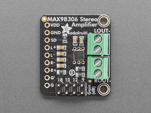 Stereo 3.7W Class D Audio Amplifier - MAX98306