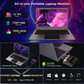 All-in-One Portable Monitor with Type-C | Phone-to-Laptop | SBC, Mini PC & Console Compatible