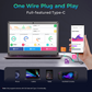 All-in-One Portable Monitor with Type-C | Phone-to-Laptop | SBC, Mini PC & Console Compatible
