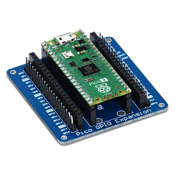 Raspberry Pi Pico 2 GPIO Expansion Board with Pico 2 WH